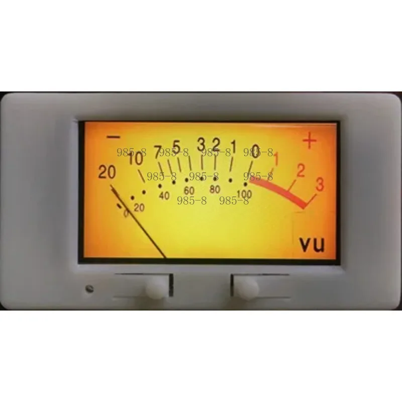 Analog VU LCD Audio Spectrum Display Module With Voice Control, Color Music Level Indicator For Tube Amp Sound Equipment Upgrade