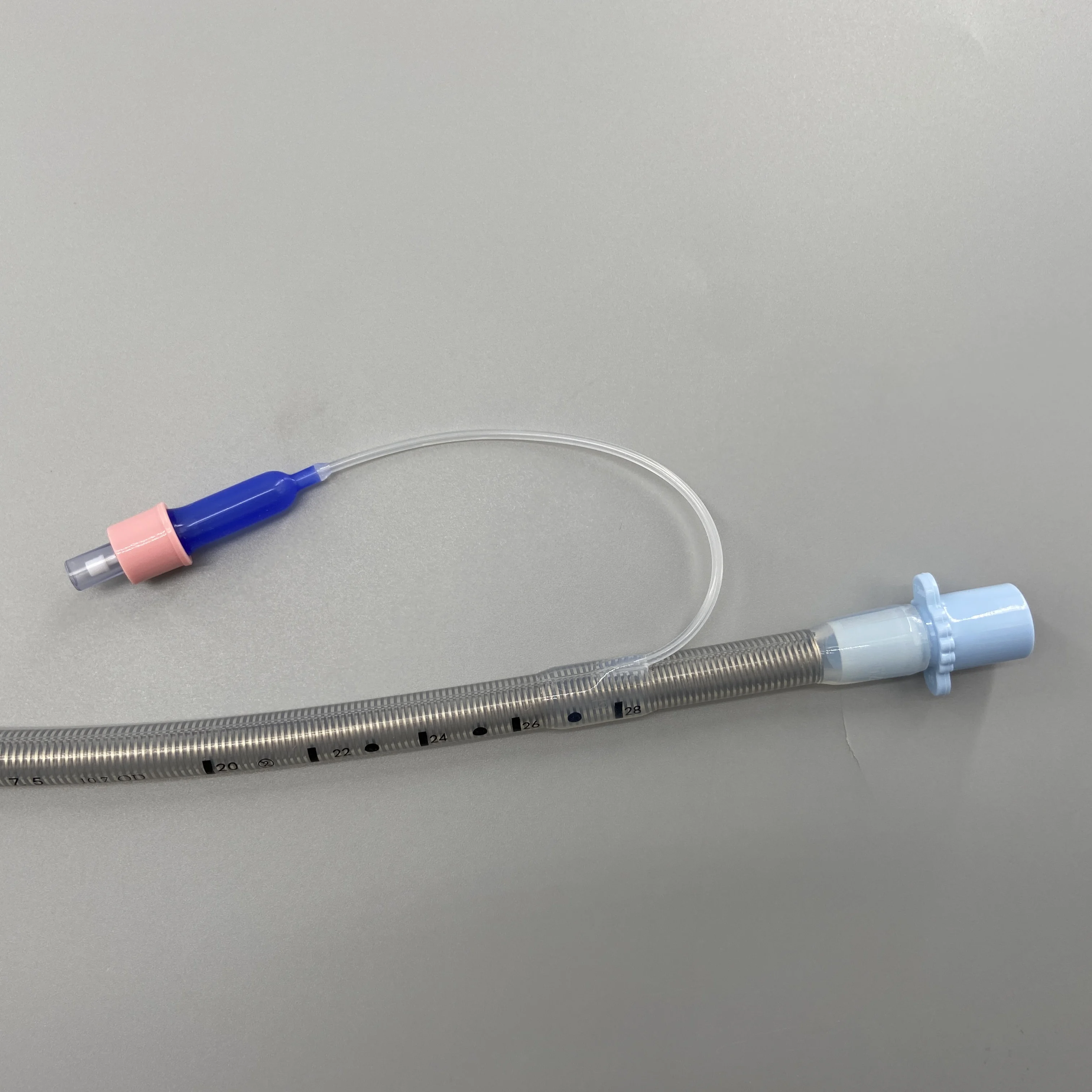 Silicone Endotracheal ttube with guide wire