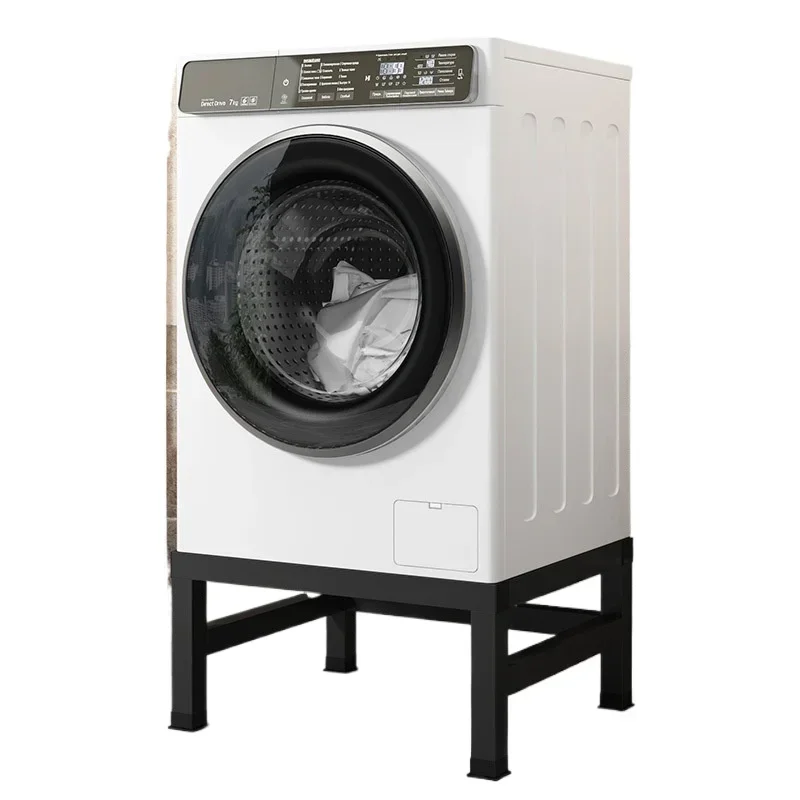 Washing machine holder, universal base, refrigerator pad, elevated frame.
