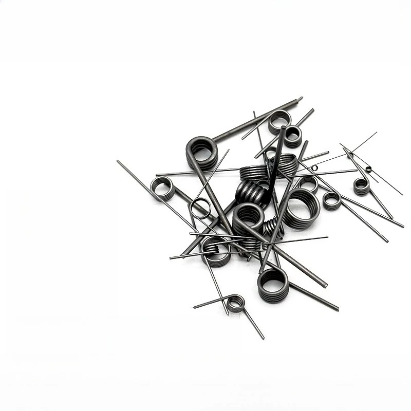 65MN Torsion Spring Steel 0.5/0.6mm Torque Button Turn 60/90/120/180 Degree Trash Can V-shaped Spring