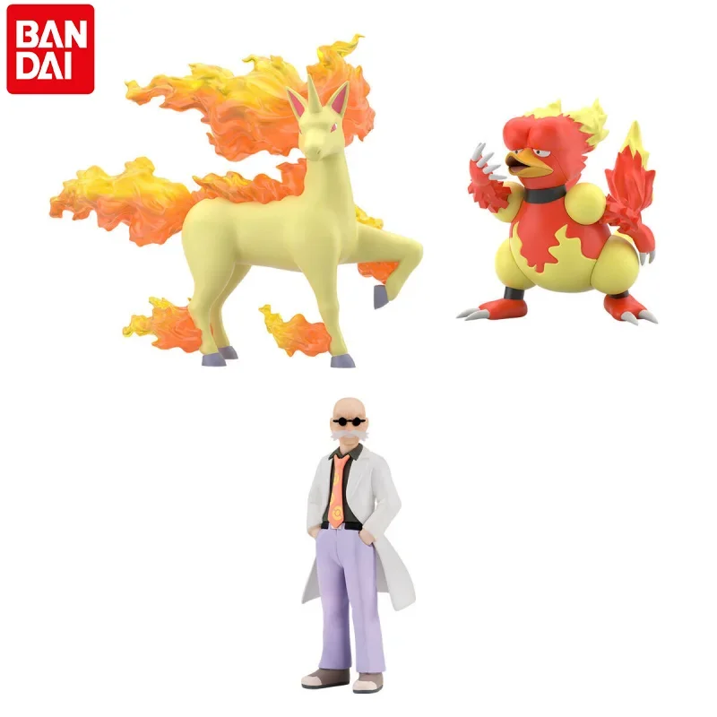 

Bandai 2024 POKEMON SCALE WORLD Anime Figure Collectible Toys KANTO Protocol Blade RAPIDASH MAGMAR Action Model Gift