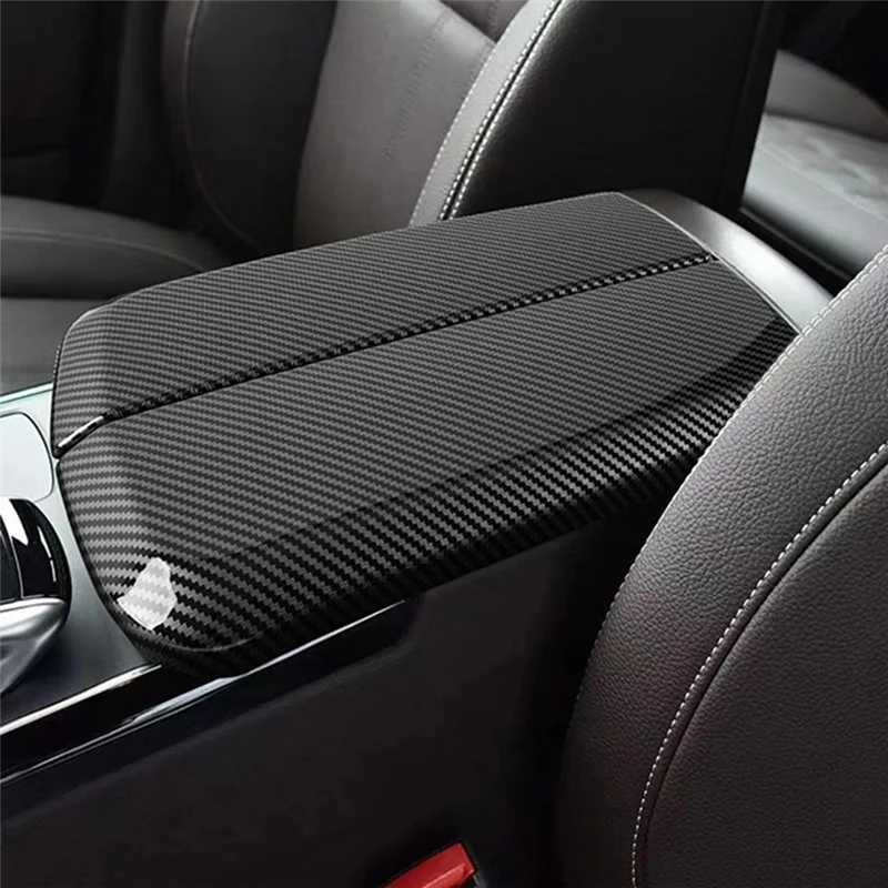

A040-Car Center Console Stowing Tidying Armrest Box Cover Sticker Replacement Spare Parts Accessories For Mercedes Benz GLS X166