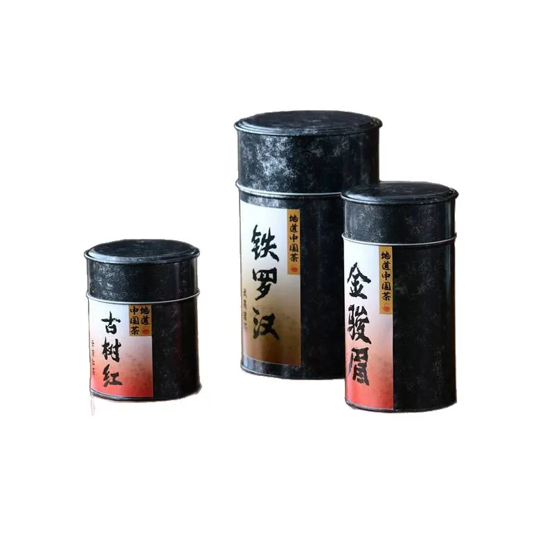 

Универсальная канистра для чая в винтажном стиле, герметичная канистра, жестяная канистра, универсальная канистра для хранения чая