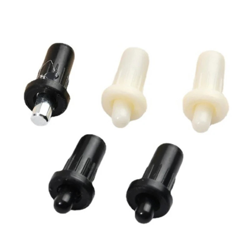 10 buah aksesori perangkat keras furnitur konektor poros pusat Bawah atas Pin pegas pintu kabinet pegas penyangga tersembunyi