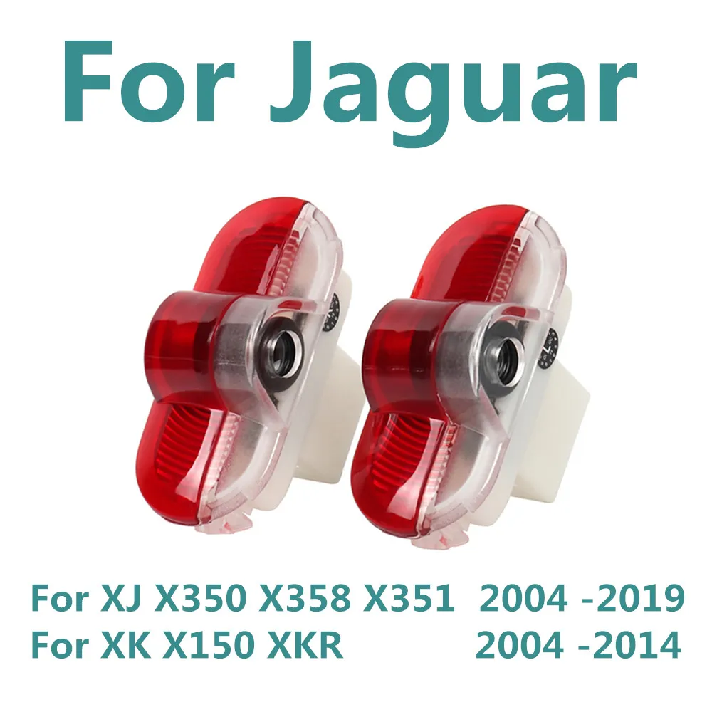 Jaguar XJ X350 X358 X351 için 2X 2004 - 2019 2018 2017 XK Jaguar XKR LED araba kapı iç ampuller dekorasyon lamba aksesuarları