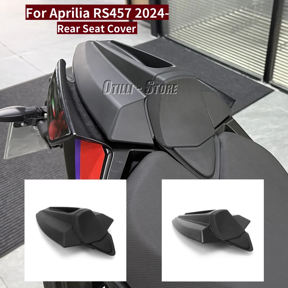 

Fit For Aprilia RS457 rs457 RS 457 2024 2025 Motorcycle Rear Seat Cover Cowl Passenger Pillion Rear Humps Tail Section Fairing