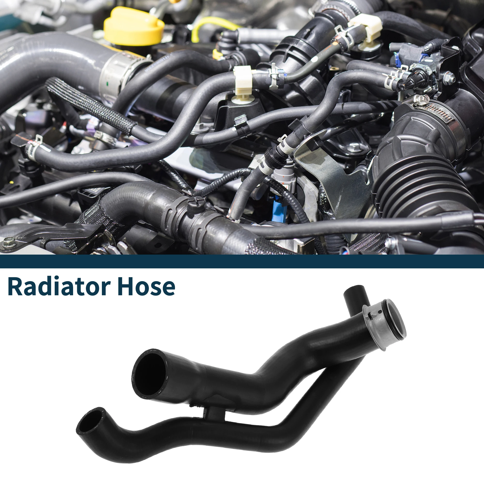 

UXCELL Radiator Hose for Mercedes-Benz Sprinter 3-T 2006-2009 No.A9065012482 Rubber