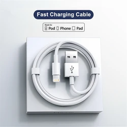 Fast Charging USB A to L  Cable Cord for iPhone IPad