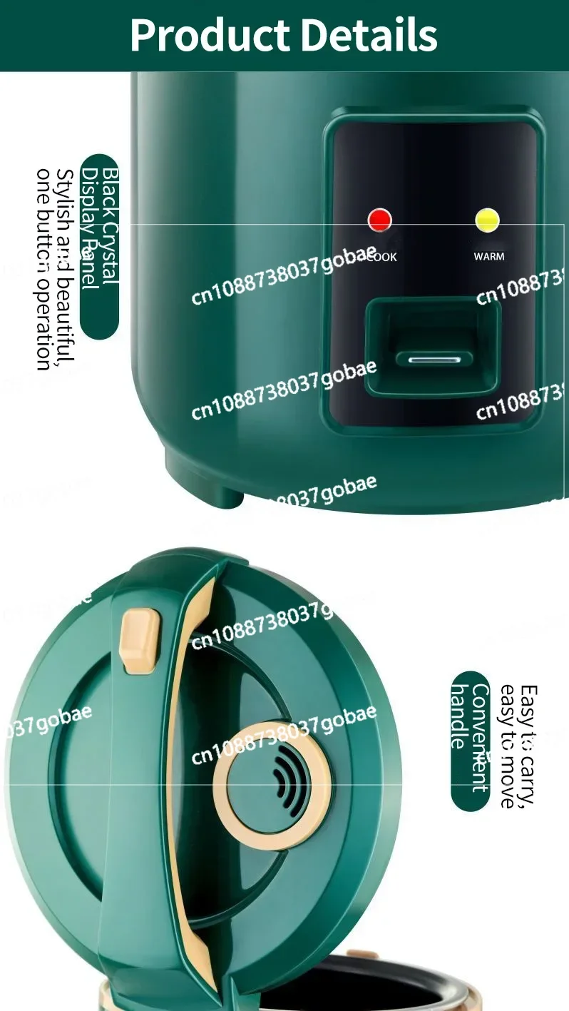 24v-truck-rice-cooker-3l-large-capacity-200w-portable-electric-food-warmer-for-lorry