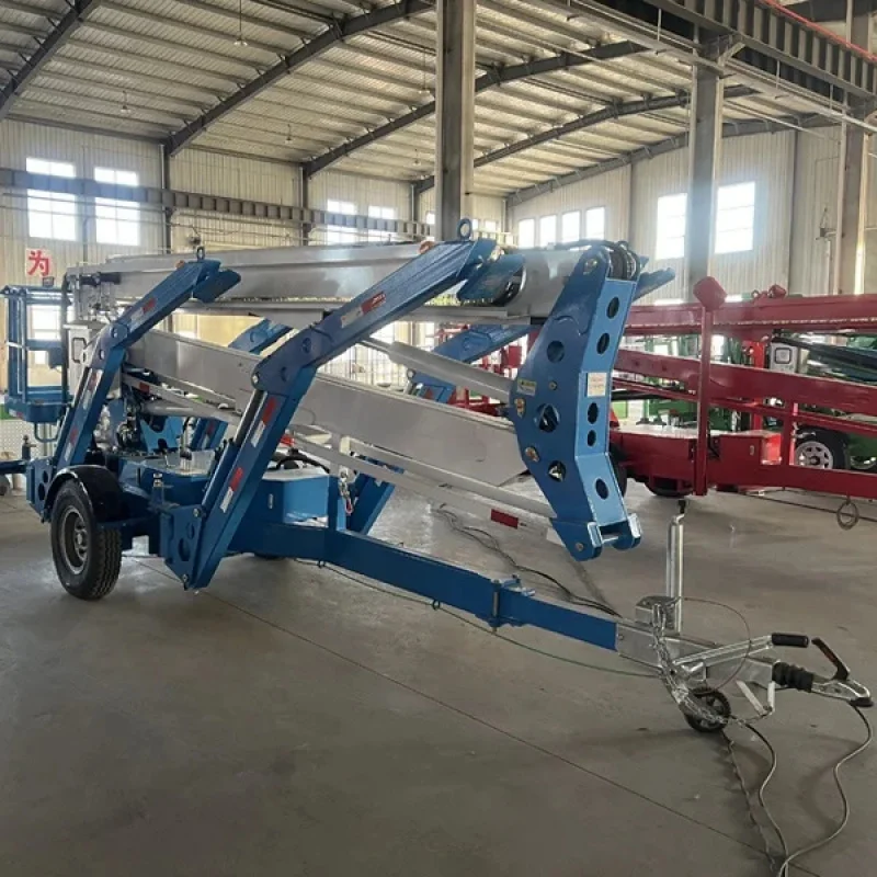 

(Залог за бронирование) Вездеходный прицепной подъемник с телескопическими опорами и дистанционным управлением