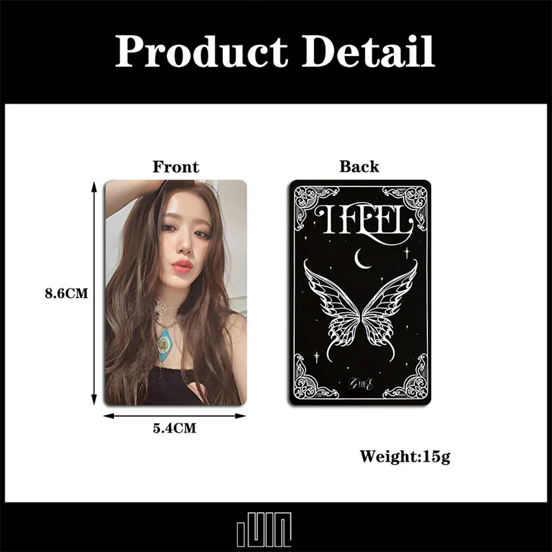 KPOP (G)I-DLE I Feel YUQ1 Merch Photocard Gidle Album Lomo Crads Photobook Fan Collection Card Poster Postcard Photos Gift