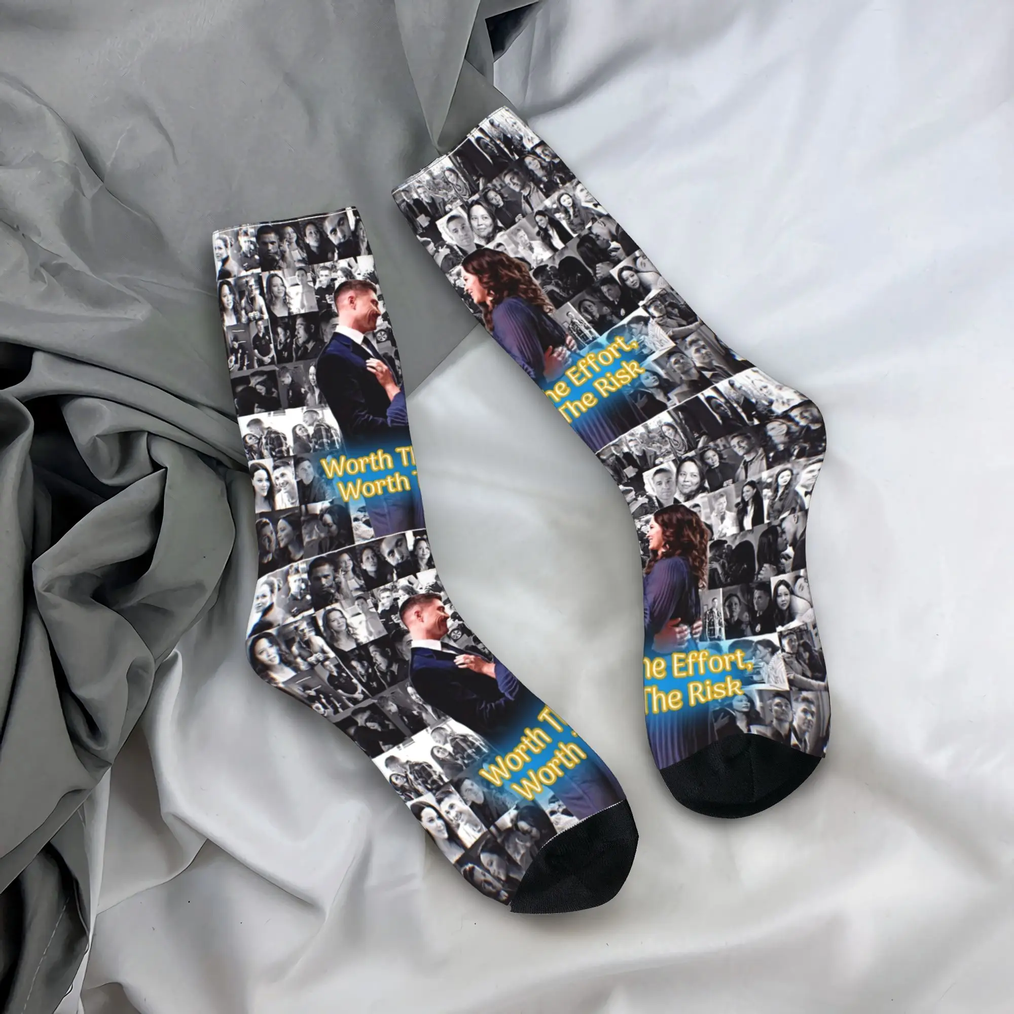 

Чулки для телешоу The Rookie, носки для взрослых и мужчин, мягкие модные носки, весенние нескользящие носки для скалолазания, подарок