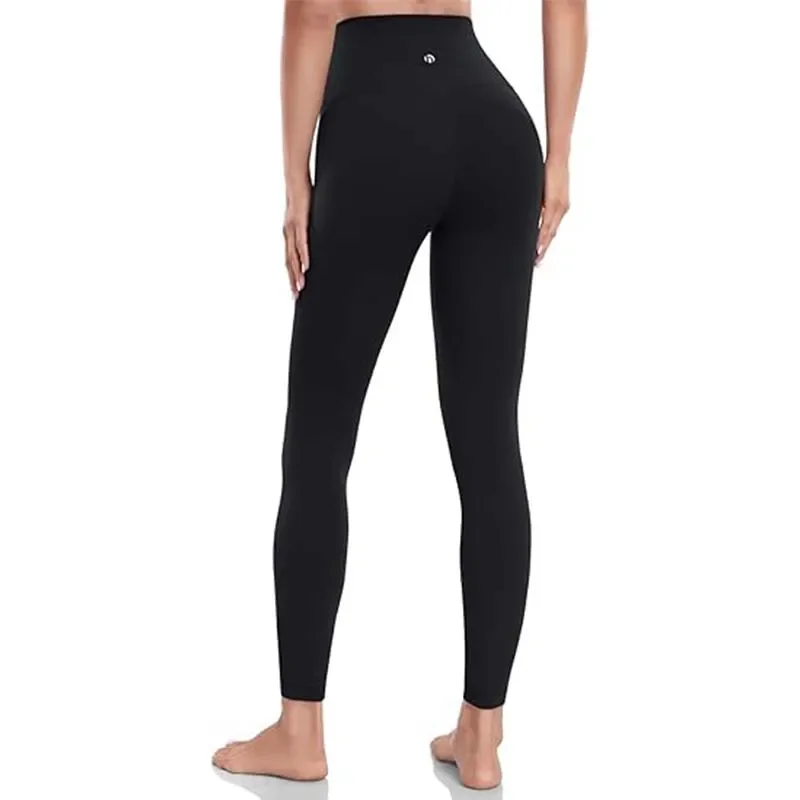 Workout Leggings for Women 25"  -  High Waisted Tummy Control Yoga Pants Butt Lifting Gym Training image 3