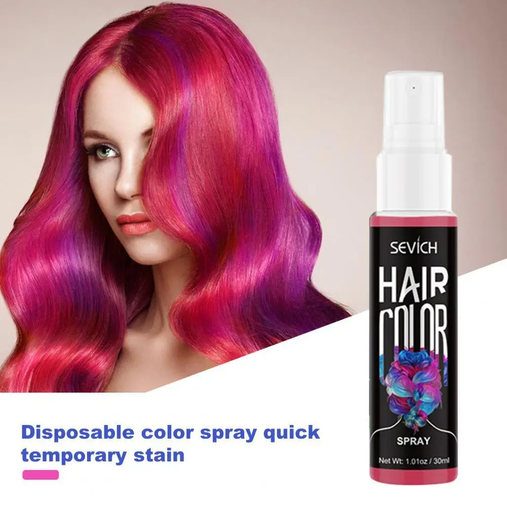 Hair Color Spray Disposable Hair Dye Washable Easy to Use  Stylish Unisex Color Hair Cream