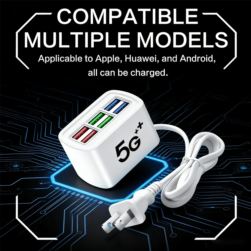 35W Power Strip Soc…