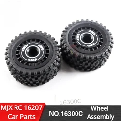 MJX 16207 RC Remote Control Car Original Spare Parts 16300C Wheel Assembly TPR Material Tires