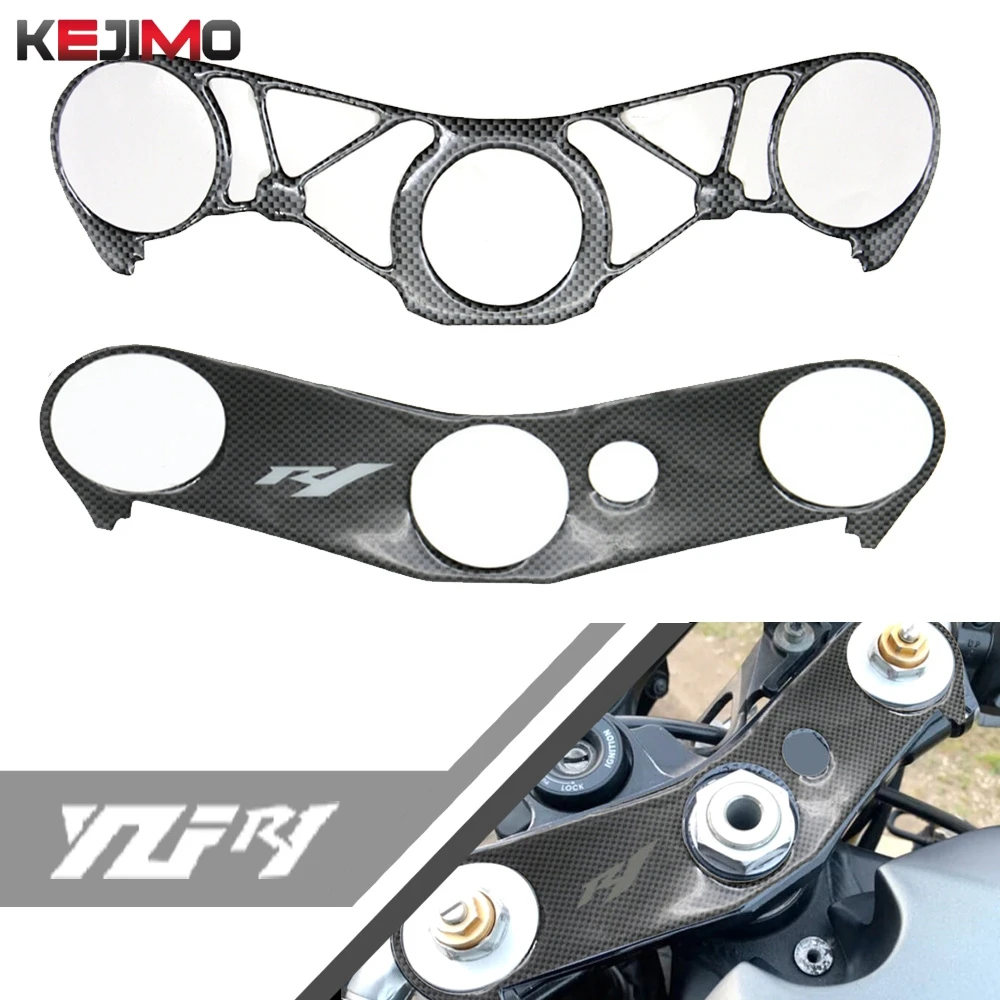 

YZF-R1 YZF R1 2009 - 2011 Motorcycle Accessories Steering Bracket Cover Decal Sticker For Yamaha yzfR1 YZF-R1 YZFR1 2002 2003