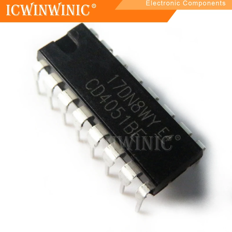 10 шт. CD4051BE CD4051