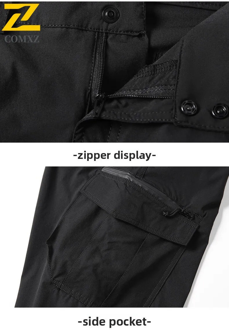 EiAO الرجال سراويل للتسلق الربيع والصيف سريعة الجافة خفيفة الوزن مقاومة للماء يندبروف تمتد في الهواء الطلق الصيد الرحلات عمال #2