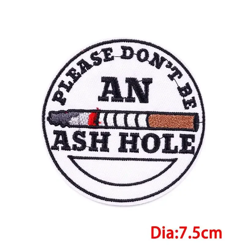 Embroidered Patch Iron On Patches for Clothing Pocket Love Clothes Stickers Fabric Sewing Thermal Adhesive Applique Fusible