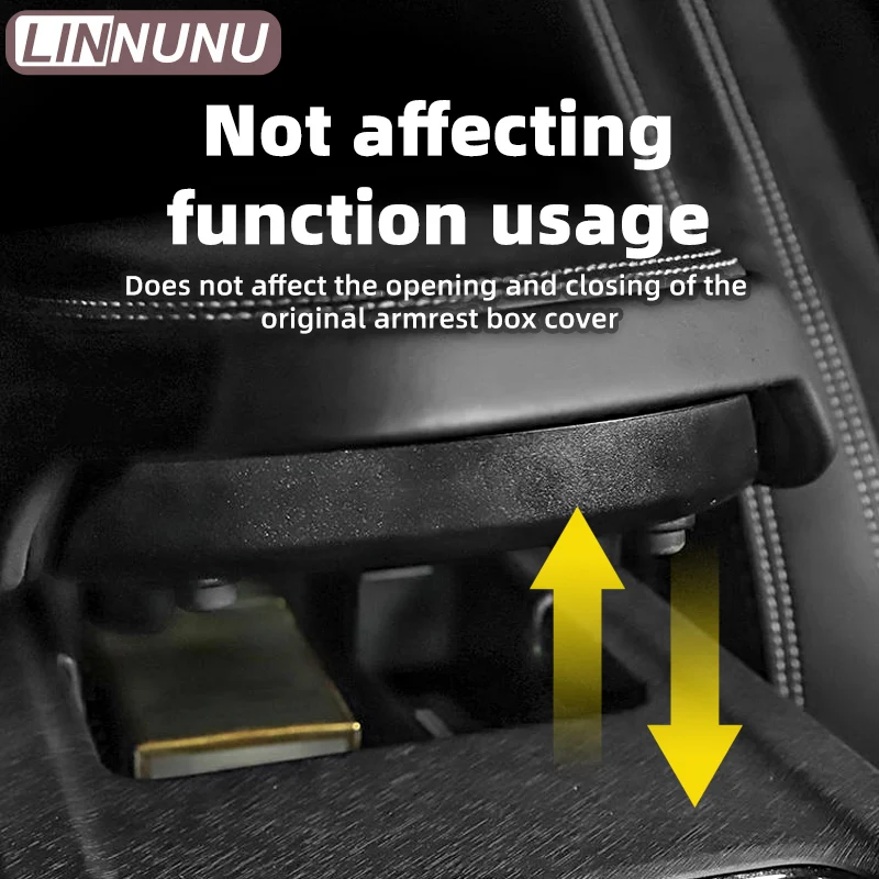 LINNUNU Fit for Lynk&Co 01 05 Lingke Armrest Organizer Box Auto Central Storage Box Specialized Interior Car Console Accessories