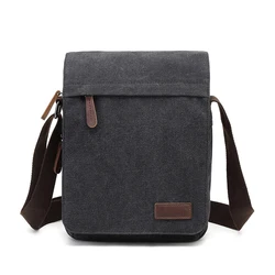 Bolsa mensageiro de lona vintage masculina, bolsas casuais, bolsas de ombro transversais, sacolas militares de alta qualidade, 2020