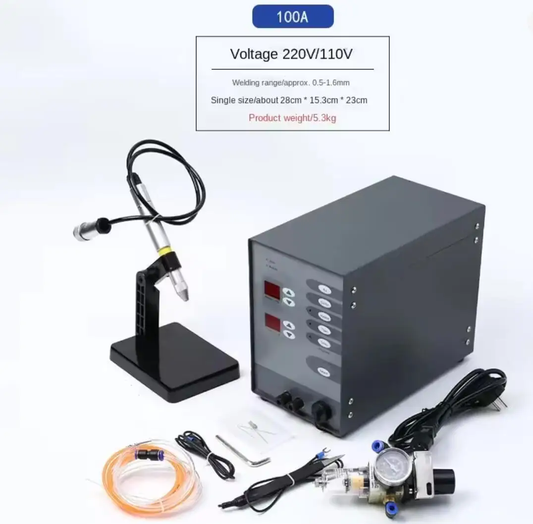 

High Power Spot Laser Welder Automatic Stainless Steel Spot Welding Machine Numerical Control Pulse Argon Arc Welder for Jewelry