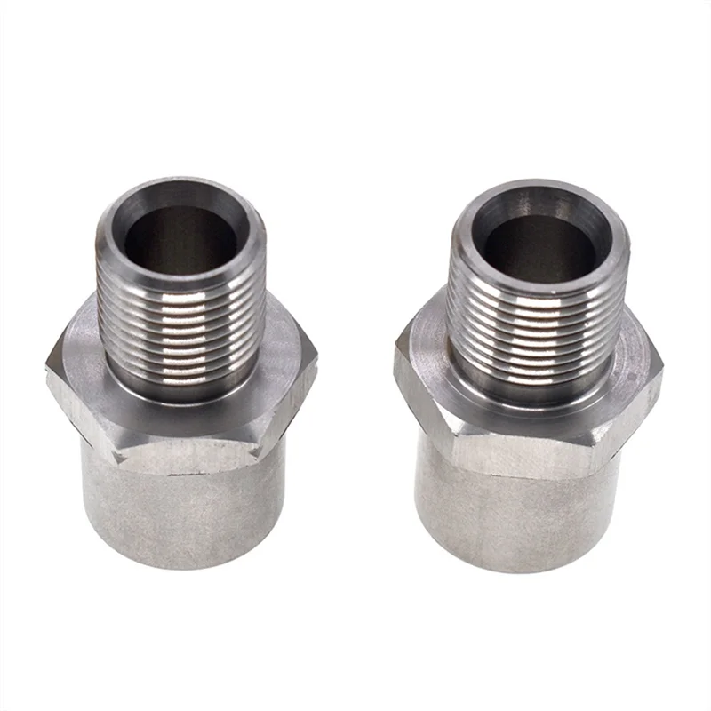 M20-1.5 3/4-16UNF Oil Temperature Pressure Sensor Base Universal Aluminum Oil Filter Sandwich Instrument Plate Adapter