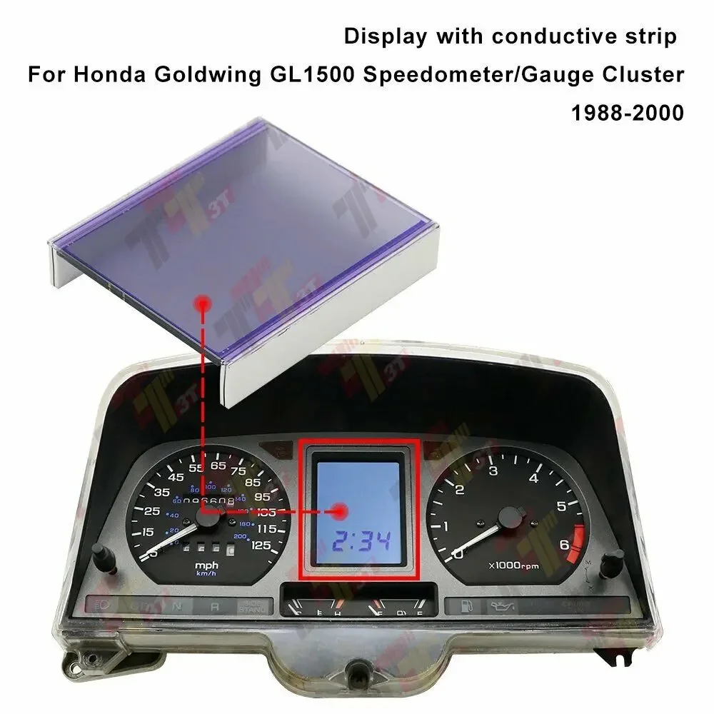 Display for Honda-Goldwing GL1500 Gauge Cluster 1988-2000