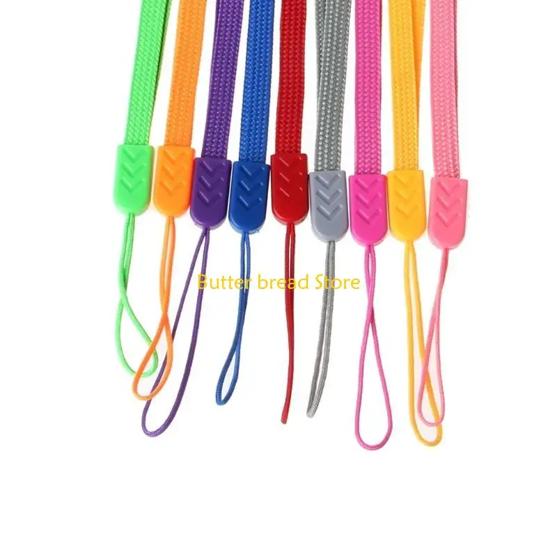 W89C 19.5cm 짧은 끈 스트랩 로프 휴대폰 USB 플래시 드라이브 키 카드 B