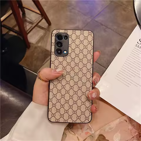 New Luxury Fashion Full Coverage Soft Fabric Leather Phone Case For Samsung Galaxy S24 S23 S22 S21 Ultra Plus Leather Cover