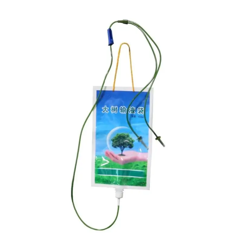 1 Set Garden Big Tree Transplant Infusion Bag 1000ml Tree Nutrition Infusion Bag Fertilizer Accessories Treatment Tool〔White〕