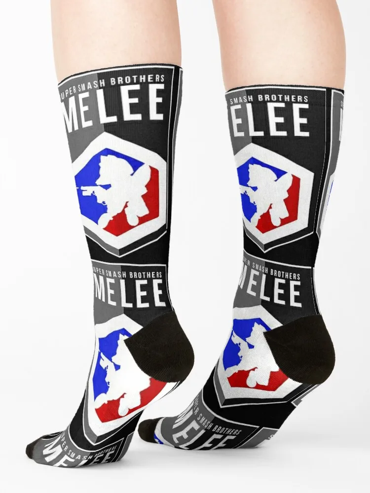 Smash Melee Socks winter thermal bright garter valentine gift ideas custom Socks Male Women's