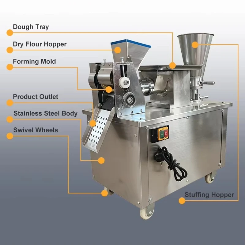 Customized Automatic Dumpling Machine Manual Large Pie Making Big Empanada Machine Folding Forming Samosa Making Machine Price