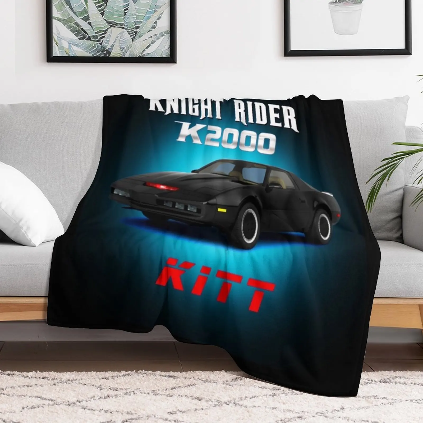 K2000 knight rider Throw Blanket Soft Plush Plaid Luxury St Blankets