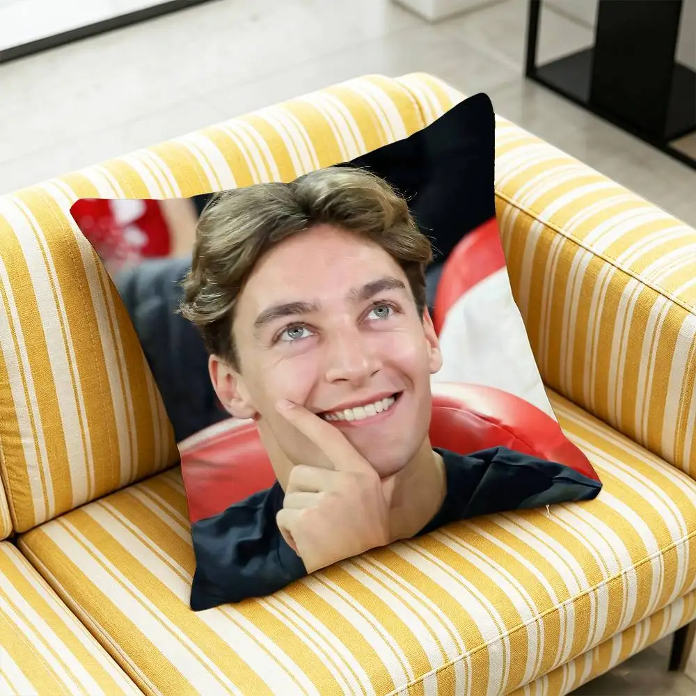 Custom Gift Decorative Pillowcase Accent Cushion Covers For George Russell Throw Pillow Cover Case