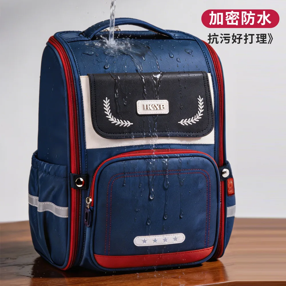 Tas Ransel Penyangga Punggung untuk Siswa SD, Tas Sekolah Kapasitas Besar untuk Anak, Tas Buku Ergonomis untuk Anak