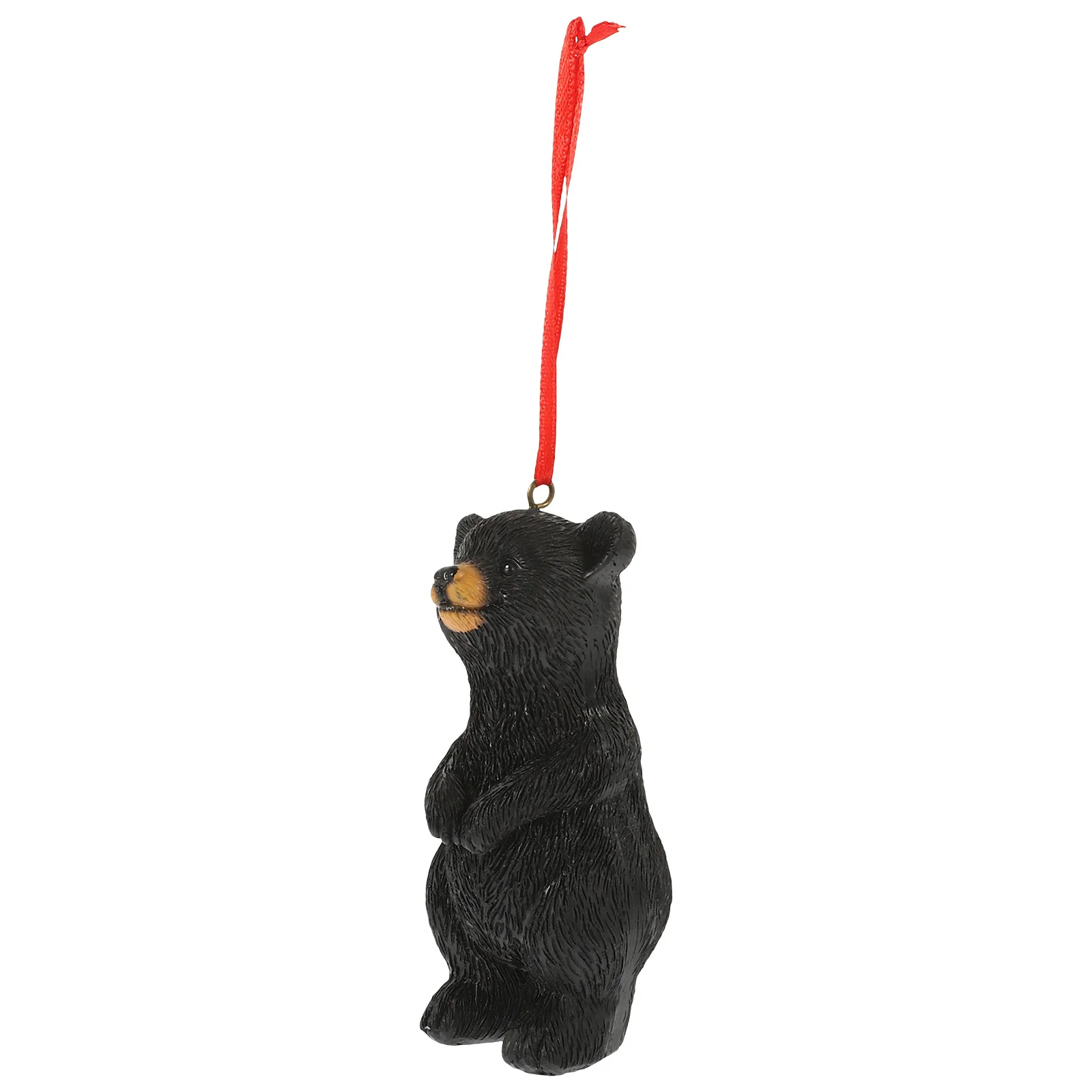 لطيف الدب الشكل الراتنج الدب تمثال فريد حديقة الديكور مقاوم للماء ديكور خارجي رائعتين التمتع البصري #6