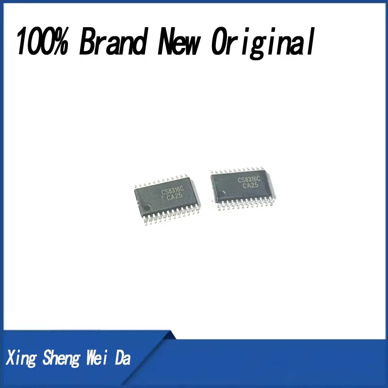 

5 pieces/batch CS8316C TSSOP-24 CS8316 SMD mono 25W audio power amplifier IC chip brand new in stock 100% original quality