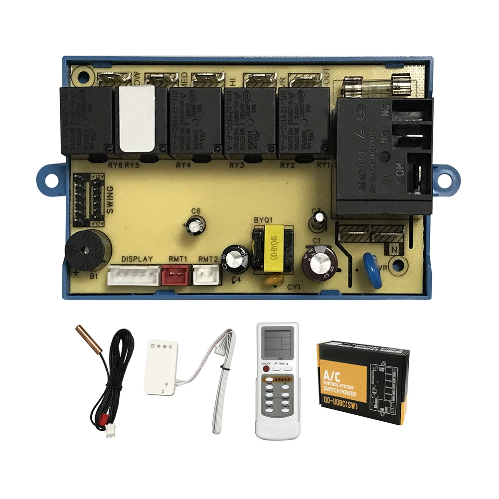 Complete Air Conditioner Control Panel and System Board Set for Efficient Cooling Performance and Reliable Operation
