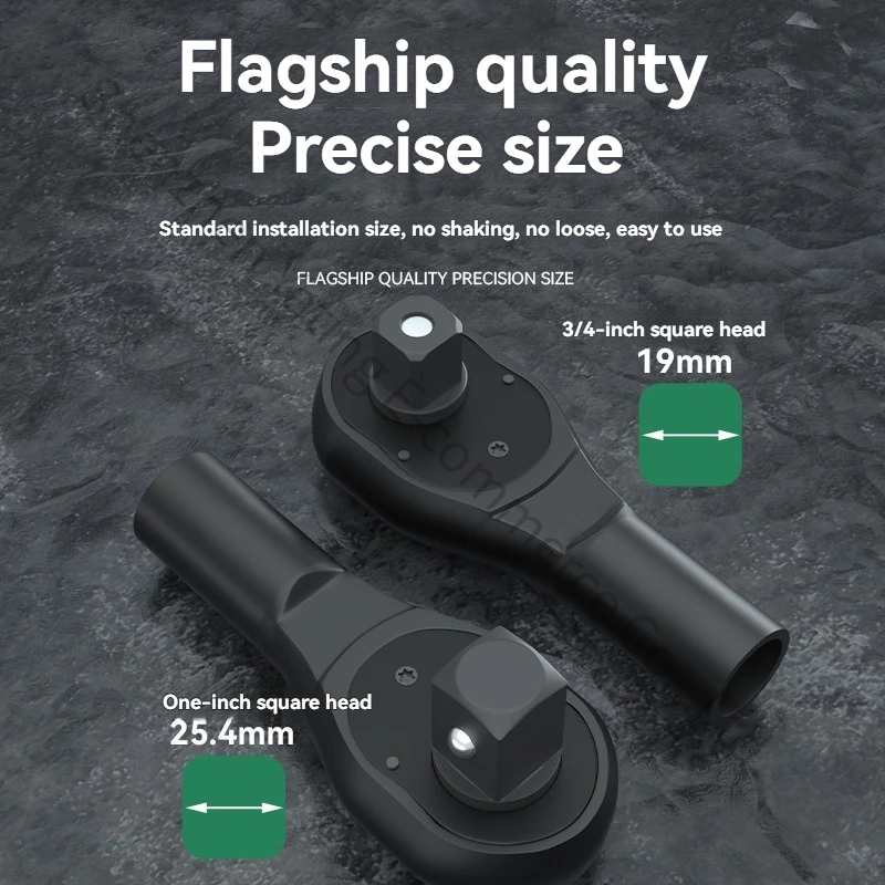 

Suitable for 1-inch Ratchet Wrench 19mm Heavy-duty Ratchet Head 25mm Quick Ratchet Wrench Socket Wrench 1-inch