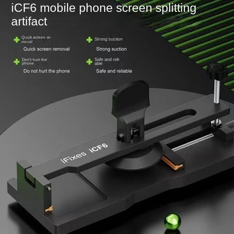 ICF6 Universal Mobile Phone Screen Opener Tool Without Heating Strong Sucktion Free Adjustable LCD Display Removal Tool