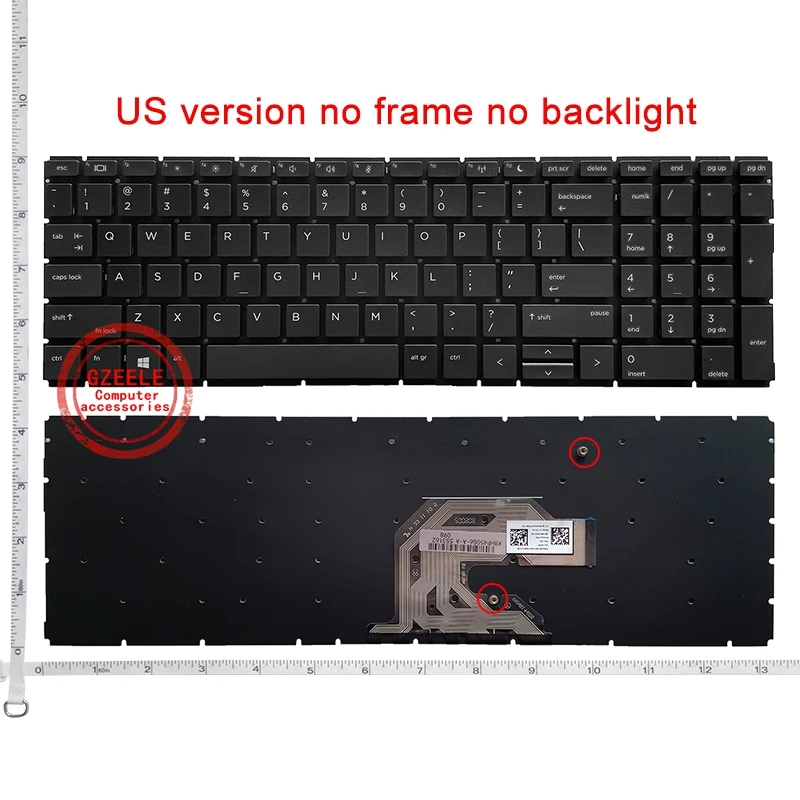 NEW US laptop keyboard FOR HP Probook 450 G6/455R G6/455 G6/450 G7/455 G7 HSN-Q16C HSN-Q17C — product photo 1 of 1
