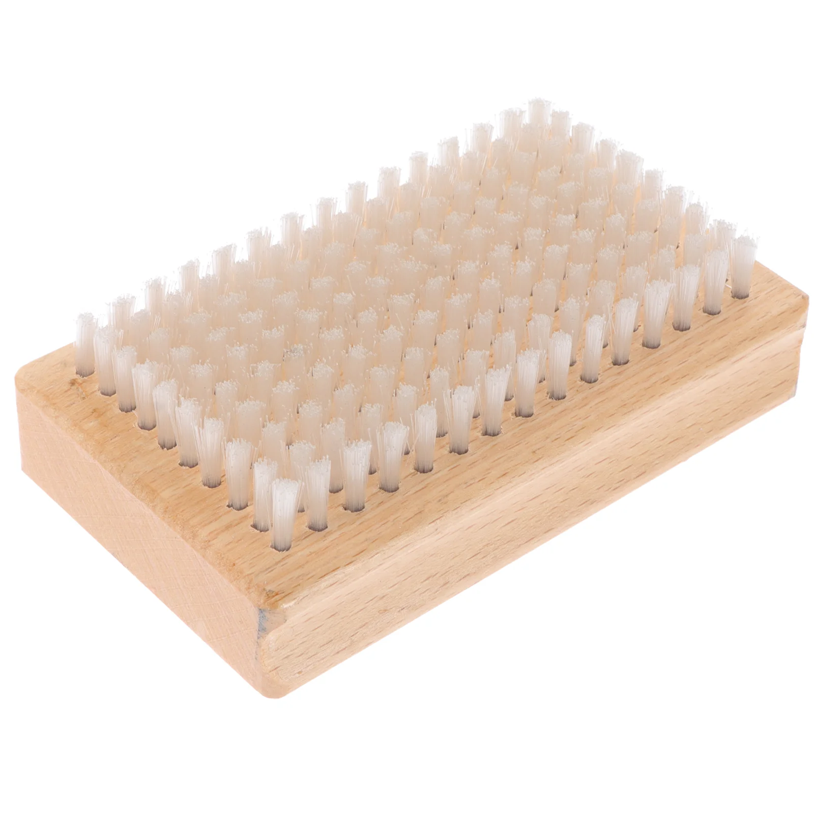 Snowboard Wax Removing Brush Skiing Board Cleaning Brush Wooden Handle Brush Nylon Wire Brush Skiing Board Brush