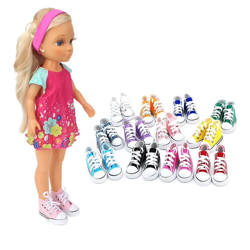 New Sneakers Shoes Fit 42cm FAMOSA Nancy Doll, Doll Shoes Accessories