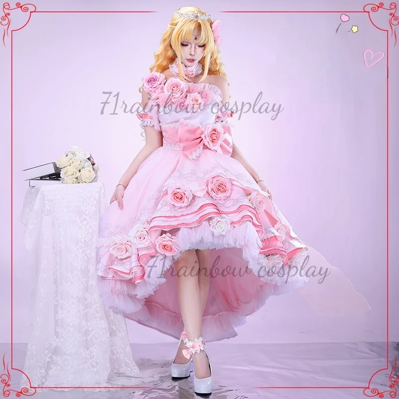 أنيمي الذي جعلني أميرة SIYA تأثيري حلي ملابس عيد الميلاد فستان زي سيا ازياء تأثيري