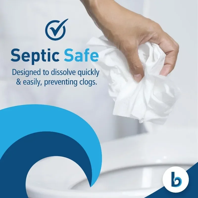 Hot Sale.Hot Sale.B6144 2-Ply Septic Safe Toilet Tissue - White (96/Carton).Limited time promotion.Free Delivery. image 4