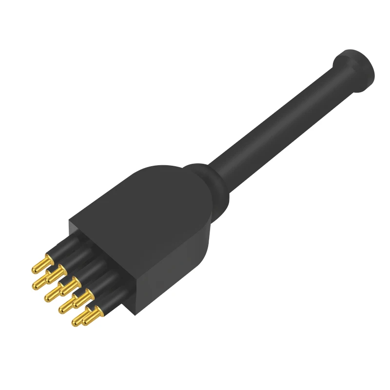 

LPDC9M Low Profile 9 Pin Waterproof Dummy Plug Connectors Underwater Tight Lock Cable Connector
