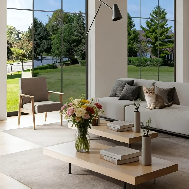 One Way Privacy Window Film Daytime Heat Control Sun Block Anti Glare Static Cling Removable Black Silver for Home Glass