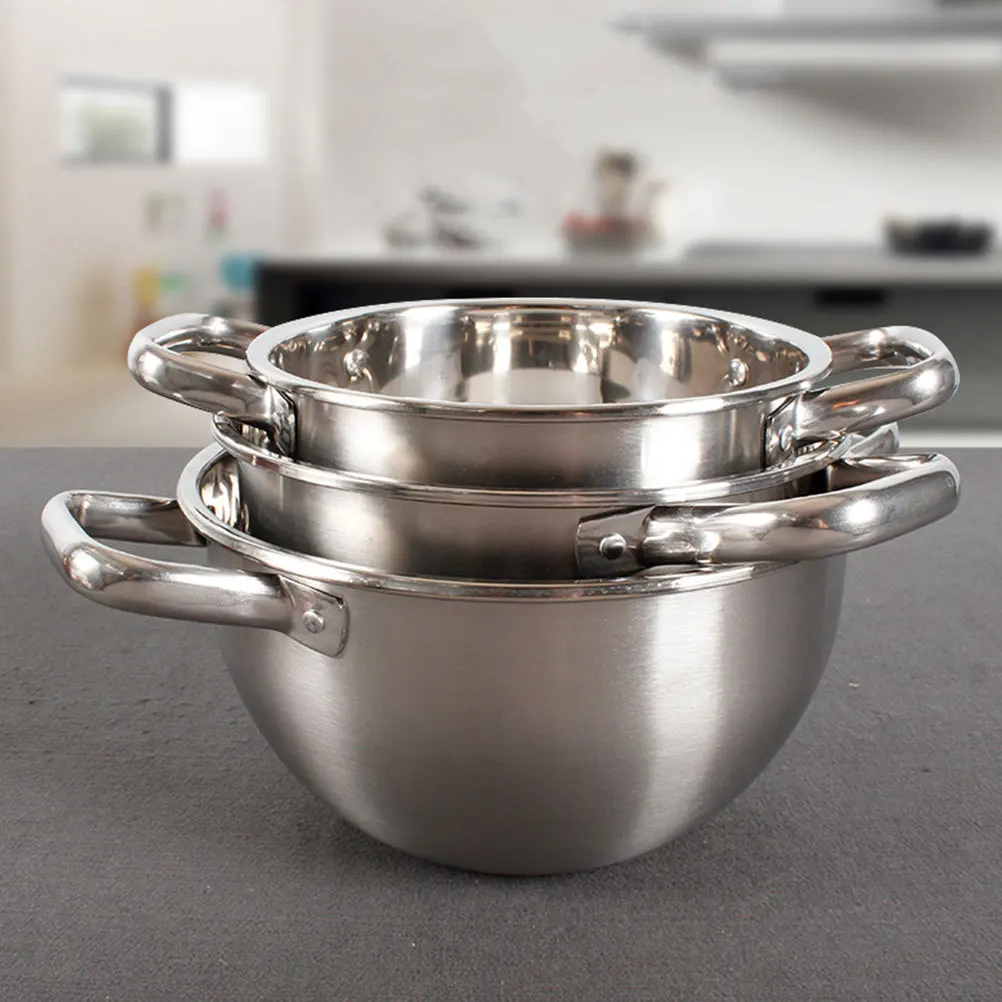 

Household Stainless Steel Skewer Hot Pot Portable Anti-Scald Handle Fast Heat Conduction Cooking Tool Mini Soup Pot Kitchen